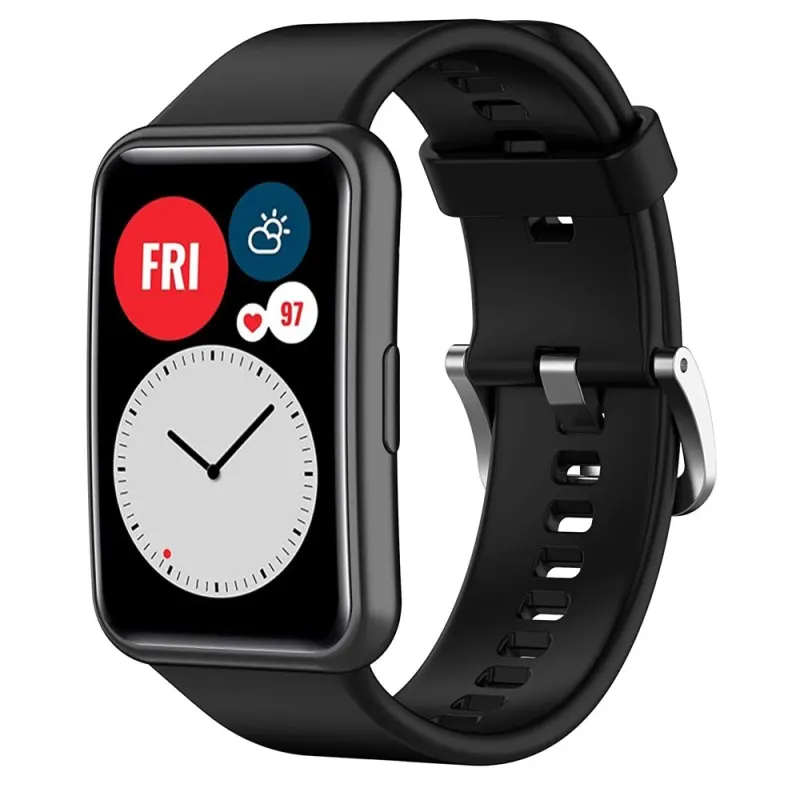 Silicone Band For Huawei Watch FIT Strap Smartwatch Accessories Replacement Wrist bracelet correa huawei watch fit 2021 Strap