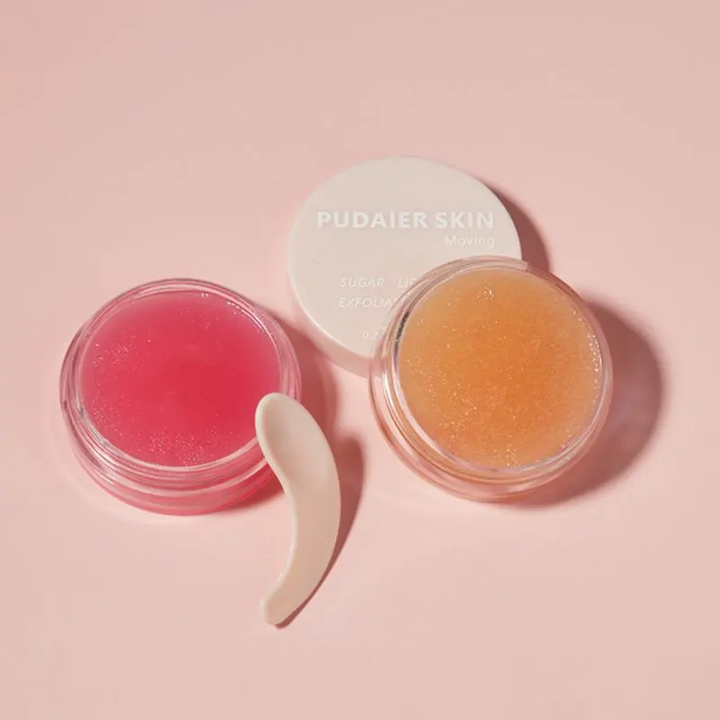 1pc Lip Scrub Mask Lip Plumper Moisture Lip Balm Exfoliating Anti-Ageing Scrub Lip Film Nourish Repair Fine Lines Lips Care