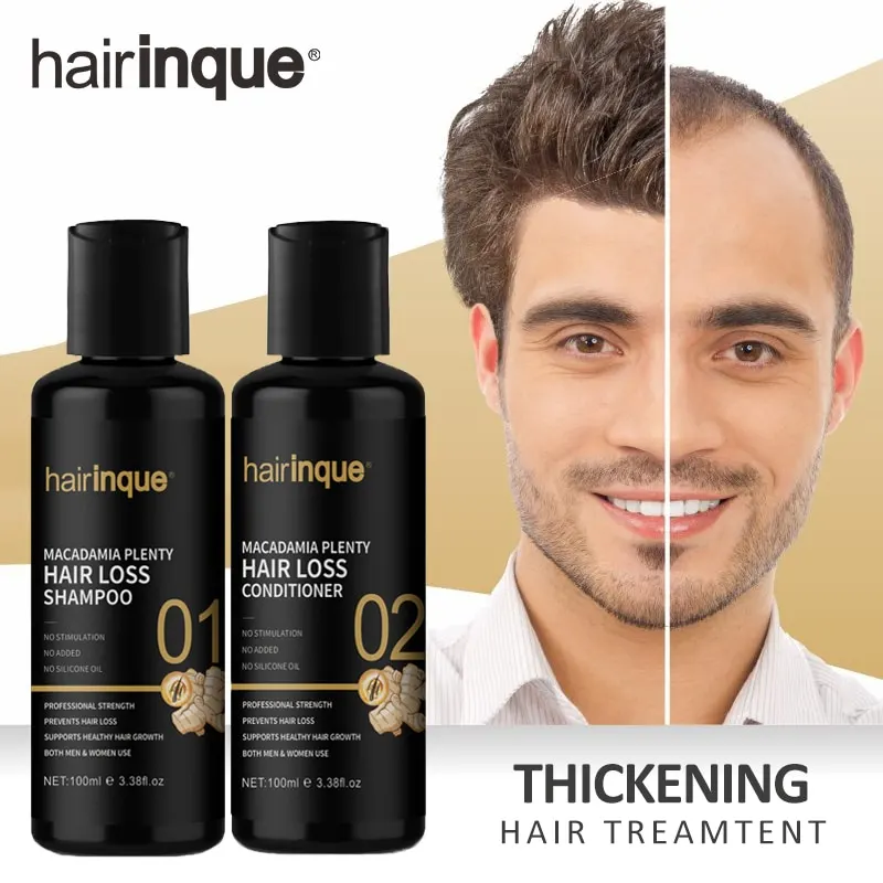 Hair Growth Shampoo Conditioner Gift Set Thickener Anti Hair Loss Care Products Grow Hair Regrowth Treatment Serum Oil Men Women