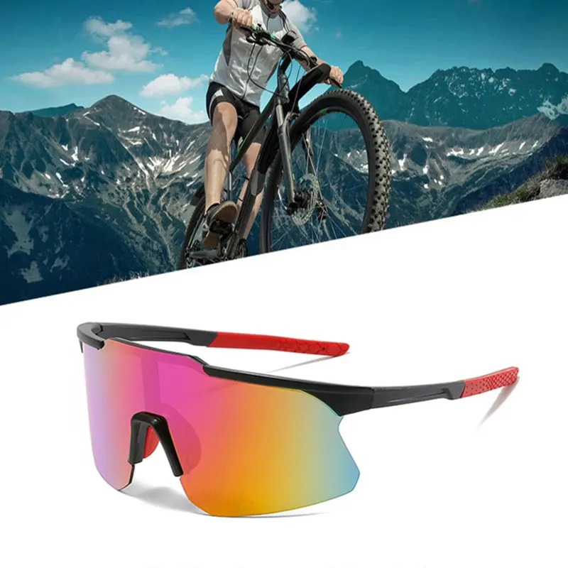 Polarized Sports Men Sunglasses Road Cycling Glasses Mountain Bike Bicycle Riding Protection Goggles Men Women Cycling Eyewear