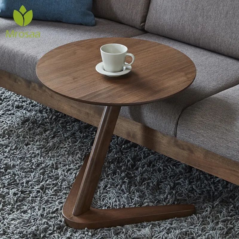 Home Side Table Furniture Round Coffee Table for Living Room Small Bedside Table Design End Table Sofaside Minimalist Small Desk
