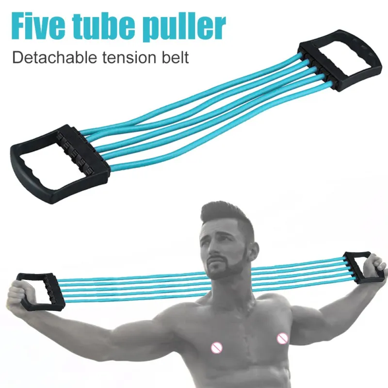 Fitness Rope Chest Back Expander Bands Workout Gym Exercise Training Equipment for Household Yoga Sporting Ornaments