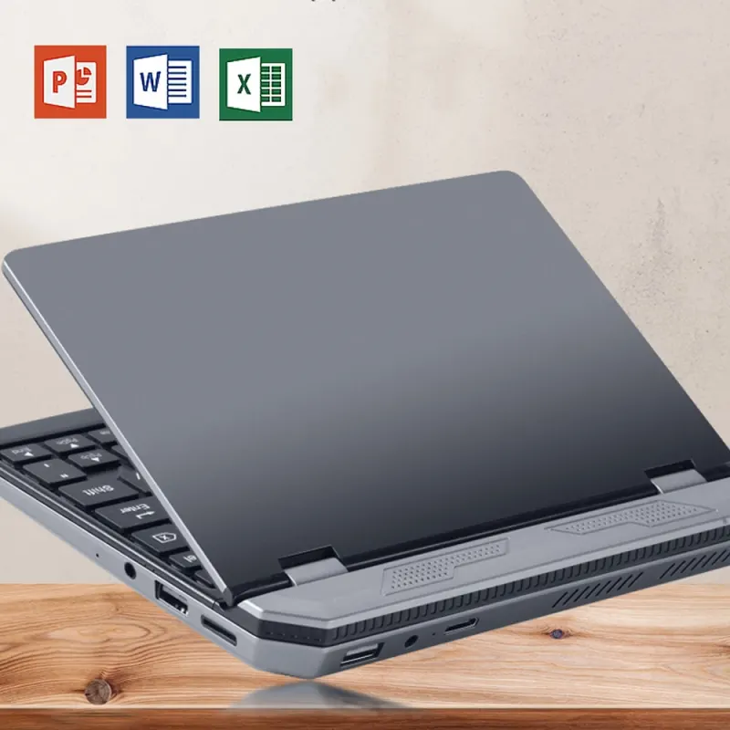 2022 Pocket Mini Laptop 7 Inch Touch Screen Celeron J4125 12GB RAM 1TB SSD PocketLaptop 2.0MP Webcam Netbook Windows 10 11 Pro