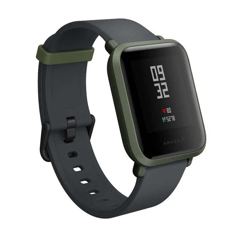 Huami Xiaomi AMAZFIT Smartwatch with Corning Gorilla Glass Screen Waterproof Heart Rate Sleep Monitor Geomagnetic Sensor GPS D20