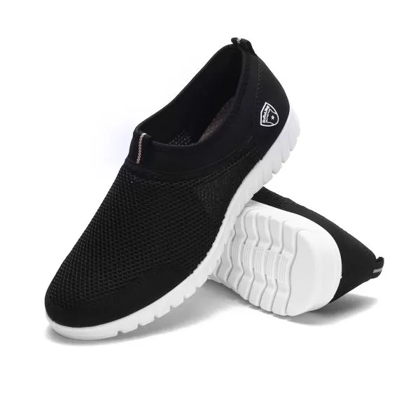 ZUNYU 2019 Summer Mesh Shoe Sneakers For Men Shoes Breathable Men,s Casual Shoes Slip-On Male Shoes Loafers Casual Walking 38-48