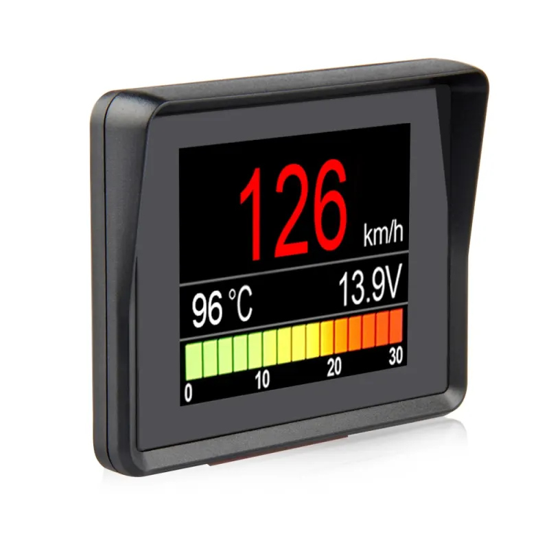 A203 OBD Speedometer Fuel Computer Display Consumption meter Temperature Gauge Automobile On-board Computer Car Digital OBD2