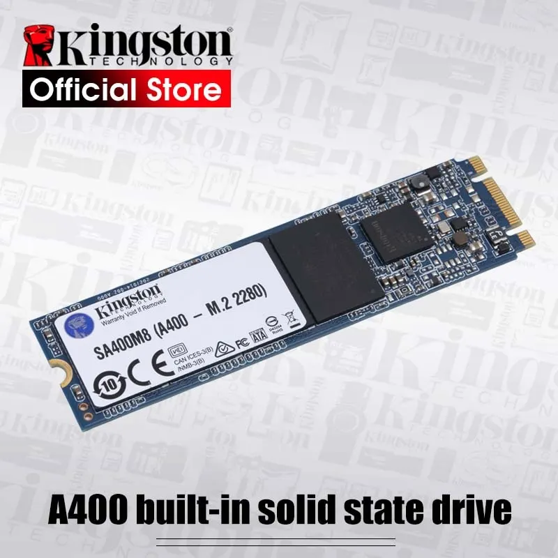 Kingston A400 SSD Internal Solid State Drive M.2 2280 120GB 240GB Hard Disk HDD HD SSD For laptop