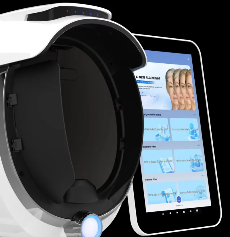 8 Spectra A6 AI Skin Analyzer Professional 3D Facial Skin Detection Machine Digital Skin Diagnosis Device Beauty Salon Skin Analysis