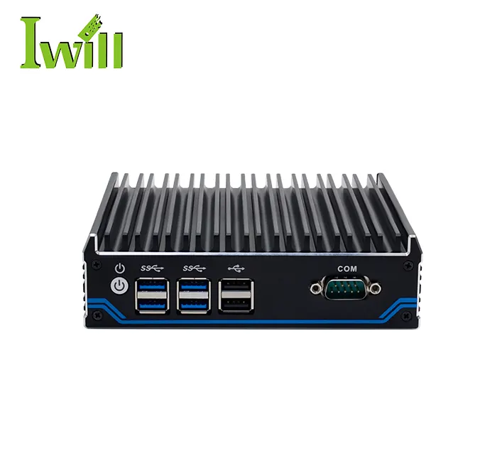Best Fanless Mini Pc J4125 Ai Computer Micro Computer Linux X86