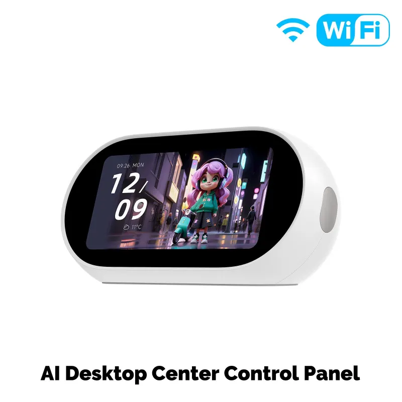 Tuya 5 Inch Smart Central Control Screen Desktop Gateway Built-in Alexa Whole House Smart Home Panel
