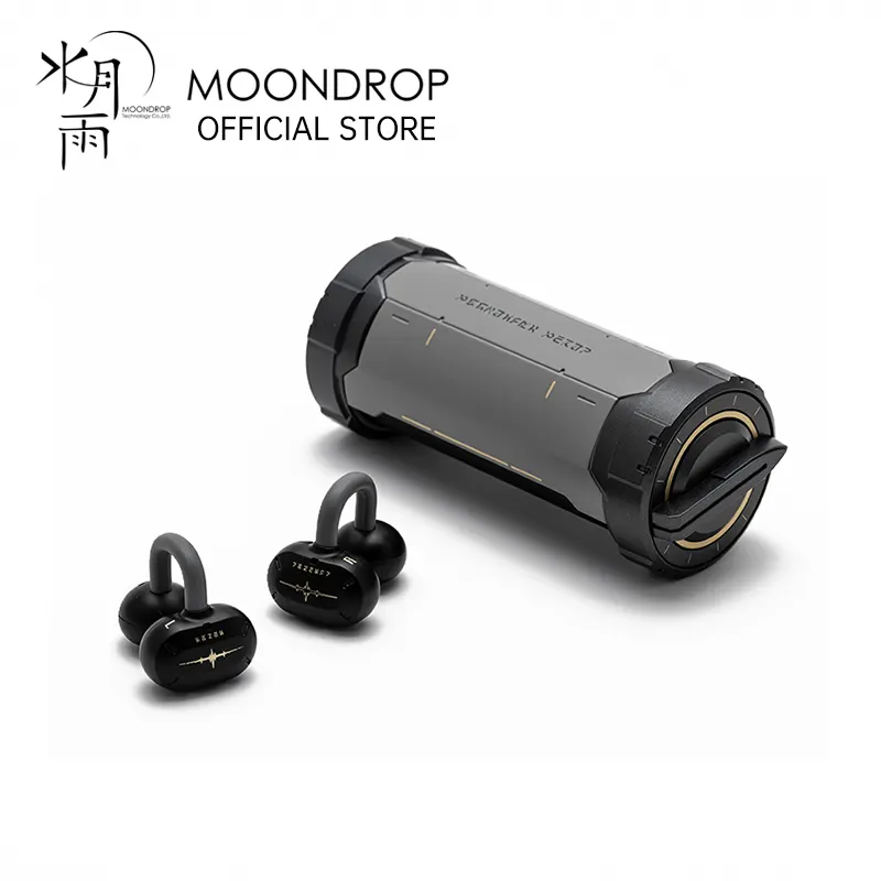 Wuthering Waves X MOONDROP U.C.T.S. OWS Ear Clip Headphones Bluetooth 6.0 Earphone LHDC-V HiFi Transmission AI Noise Cancelling