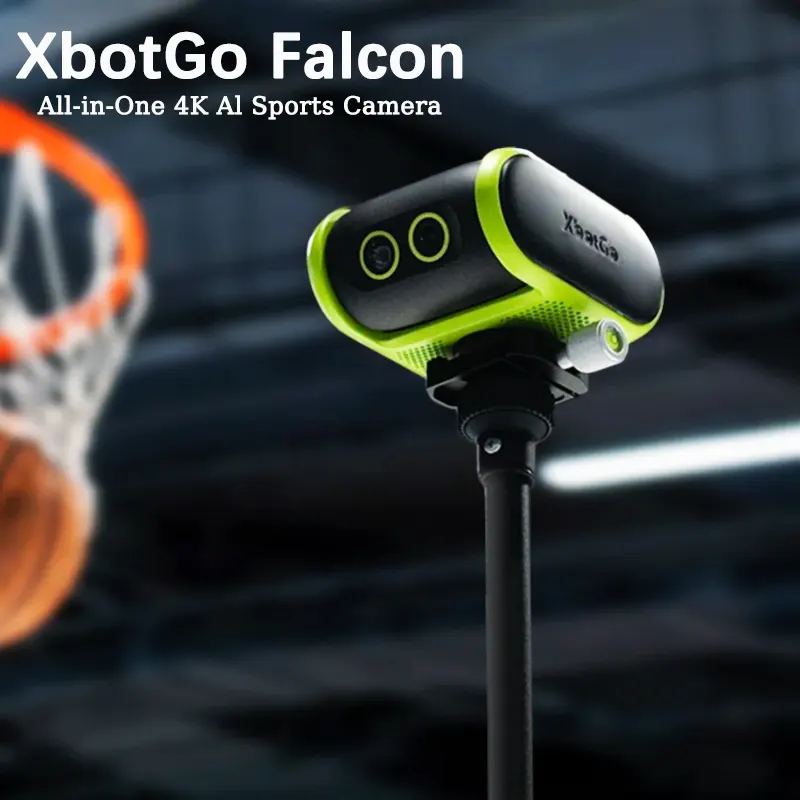 XbotGo Falcon 4K AI Auto Tracking Sports Camera Capture Multi-Platform Live Streaming Weather-Resistant