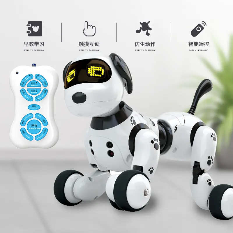 DIMEI 9007A Intelligent RC Robot Dog Toy Smart Dog Kids Toys Cute Animals RC Intelligent Robot Remote control toys