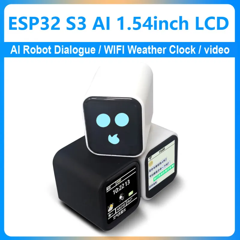 ESP32-S3 AI Chat Box 1.54 LCD Robot