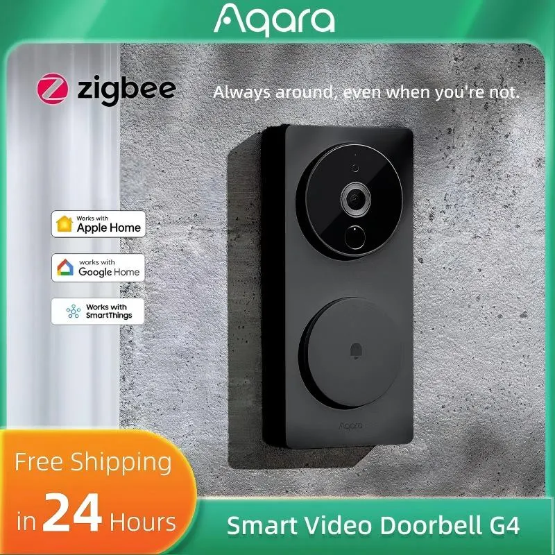 Aqara G4 Smart Doorbell 1080P Wi-Fi Video Doorbell
