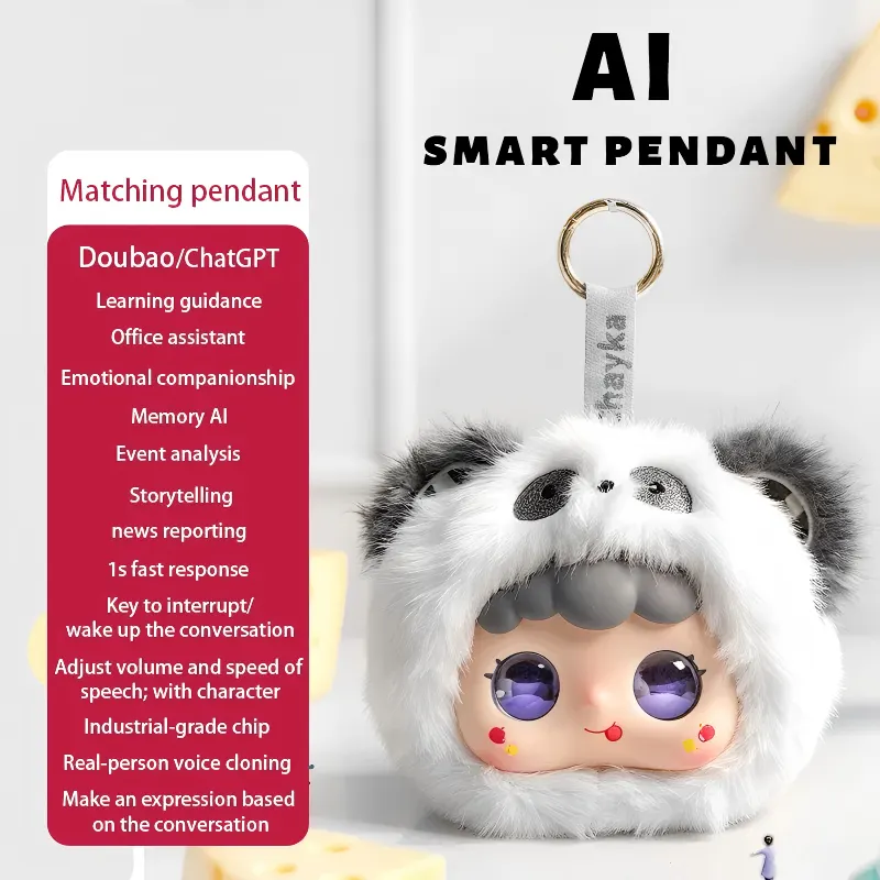 AI Ronoo Plush Toy Stuffed Animal Soft Snuggly Fabric Endearing Gift for All Ages