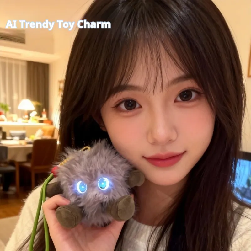 Ai Toy Keychain Trendy Emotional Companion Bag Charm Phone Pendant High End Decorative Accessory For Adult Emotional Doll