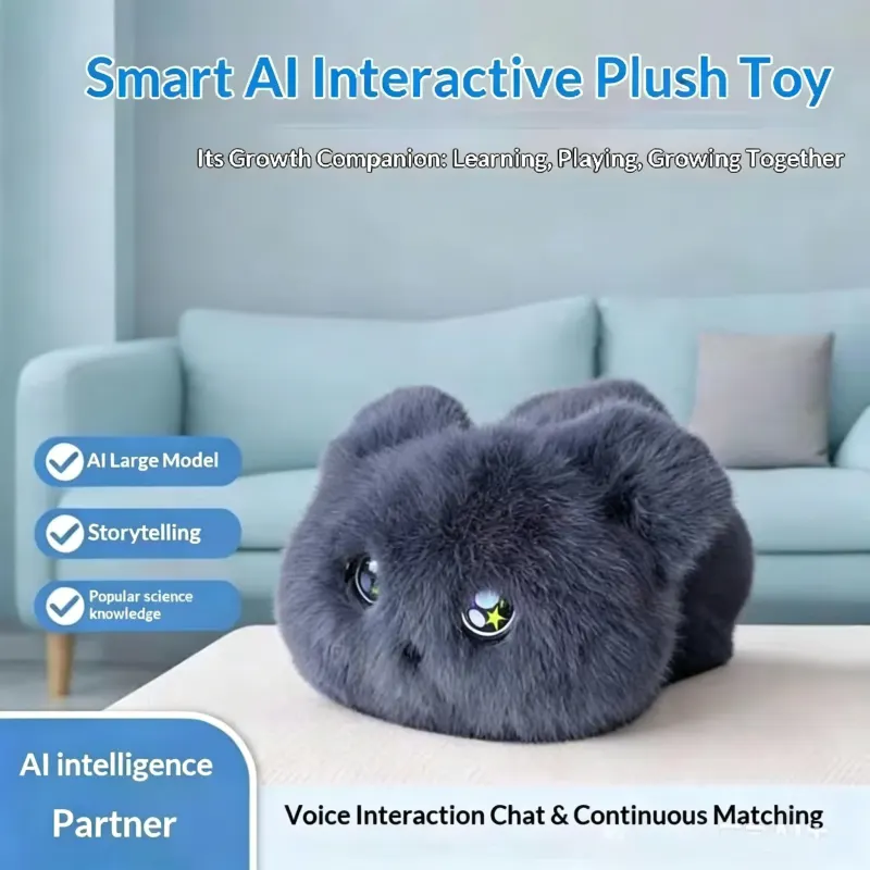 Desk Companion Cute Stuffed Doll Intelligent Ai Talking Plush Toy Friend Gift For Girls Birthday Gift Support Multiple Language