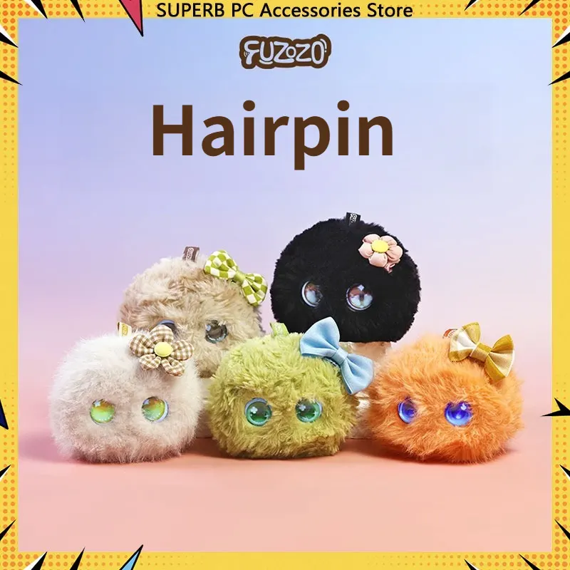 Fuzozo AI Companion Robot Hair Clasp Accessories Cute and Fun Versatile And Stylish Sets - Creative Dress-up Gifts