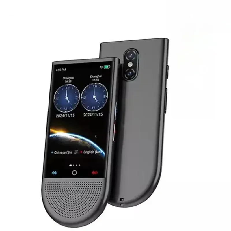 S15 4G Portable AI Intelligent Translator 16GB Memory 148 Language Smart Translate in Real Time Voice Photo Offline Translated
